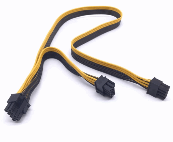 6 PIN TO 6+2(8) PIN (60+20cm) CABLE - Image 2