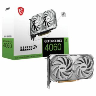 Rtx "4060" 8GB (MSI VENTUS-WHITE)