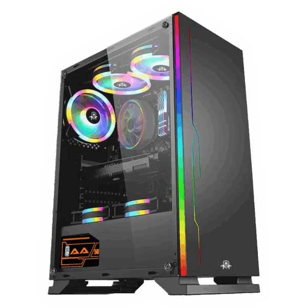 FUSION GAMING CASE (WHITE & BLACK)